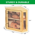 thumbnail image 7 of Ollieroo Bamboo Save Space On Your Kitchen Counter Large Capacity Bread Box, 7 of 7