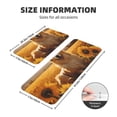 thumbnail image 2 of Sikiie Pastoral Sunflower Corgi Kitchen Mat 2 PCS Cushioned Kitchen Rug, Waterproof Non-Slip Kitchen Mats for Kitchen, Floor Home, Sink, Laundry, 2 of 6