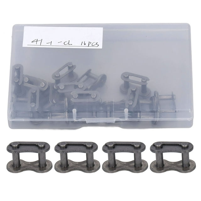 Chain Joint Set, Hard Roller Chain Connecting Link Kit Durable 40MN Wear Resistant Stable Performance Reusable For Beach Bikes For Motorcycles