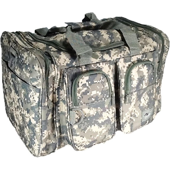 NexPak Duffel Bag TT118 Digital Camouflage 18" Travel Luggage Gym Sports Handbag