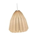 thumbnail image 3 of TOOYFUL Paper Origami Lamp Shade Paper Pendant Lamp Shade Hanging Pendant Light Lamp Cover Fold Origami Paper Lampshade for Cafe Home B, 3 of 10