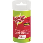 Scotch-Brite Lint Roller Refill Roll 56 ea (Pack of 6)