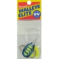 thumbnail image 2 of Yakima Bait Walleye Elite, Size 2, Tandem Hooks Meatllis Blue Chartreuse Tiger, 2 of 2
