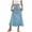 Blue#03, variant on Women's Skirts Comfy Slim Fit High Waist Beach Sundresses Fashion Plaid Ruffled Holiday Long Skirt Flowy A Line Vacation Boho Maxi Skirts for Women