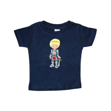 

Inktastic Boy Prince Blond Hair Knight In Shining Armor Gift Baby Boy T-Shirt