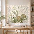 thumbnail image 4 of Floral Garden Layered with Botanical Illustrations Left, Nostalgic Vintage for Botanical Art Lovers, Wall Decor, Mother'S Day Gift, Tapestry Wall Hanging for Dorm and Living Room, 4 of 6