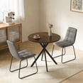 thumbnail image 4 of Small Round Dining Table for 2-4 People, 31.7" Modern Round Kitchen Table, Space-Saving Table for Living Dining Room, Coffee ,Apartment, 4 of 7