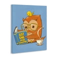 thumbnail image 2 of Stupell Industries Contemporary One More Chapter Owl Canvas Art, 24 x 30, by Tobe Fonseca, 2 of 8