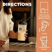 Myprotein Impact Whey Isolate Protein Shake Powder - 2.2lbs Chocolate Smooth, Whey Isolate Protein Powder Supplement