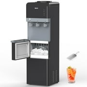 VECYS Hot Water Dispenser with Ice Maker, 27LBS Daily Ice & Child Lock