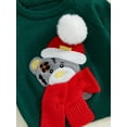 thumbnail image 6 of PaerPade 0-3T Toddler Baby Girls Boys Christmas Sweater Bear Embroidery Crew Neck Long Sleeve Pullover Knit Tops for Winter Fall, 6 of 10