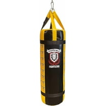 Heavy Punching Bag for Boxing, MMA & Muay Thai, Ballistic Nylon, Shock-Absorbing Foam, Reinforced Straps, Home Gym & Professional Training Bag (100 LB)