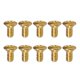 thumbnail image 2 of Tornillos de Interruptor de Guitarra Eléctrica SQ Dorado 10PCS, 2 of 8