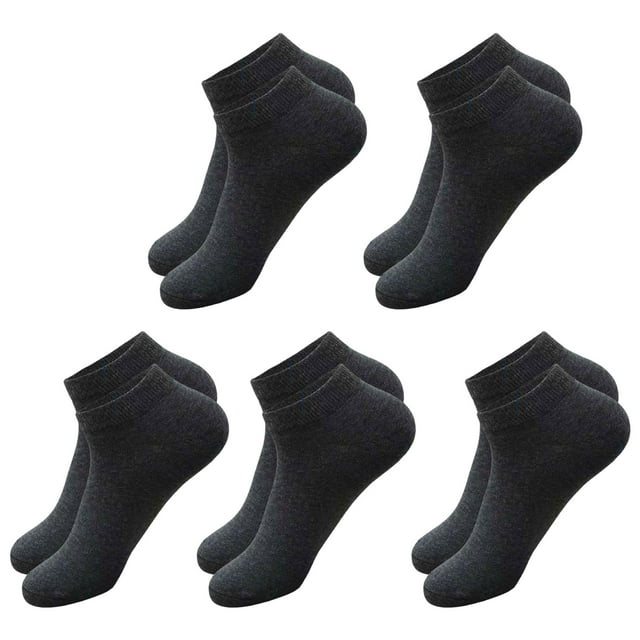 Guardurnaity 5a de calcetines tobilleros cortos transpirables para hombres talla única para todos los calcetines cortos calcetines masculinos Medias