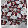 thumbnail image 3 of Soimoi Rayon Fabric Artistic Floral Ethnic Decor Fabric Printed Yard 56 Inch Wide, 3 of 3