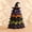 E, variant on Clearance! DIY Halloween Quilted Fabric Tree Kit, 3D Layered Fabric Sewing Craft Kit, 3D Padded Sewing Craft Christmas Tree, Handmade Halloween Tabletop Decor for Home Mantel Shelf