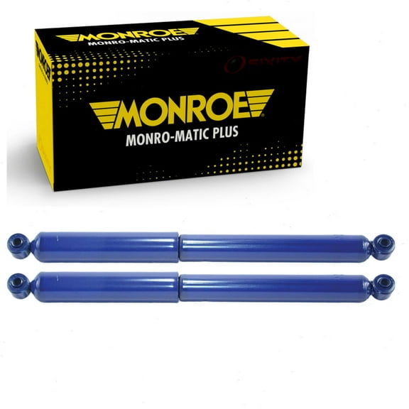 2 pc Rear Shock Absorbers compatible with GMC Sierra 2500 HD 2001-2010