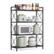thumbnail image 1 of Estante de almacenamiento metálico Shelf SONGMICS de 4 niveles, 32 x 80 x 113 cm, 1 of 8