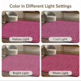 thumbnail image 7 of ODIKA Pink Leopard Print Cheetah Abstract Inspired Border Flannel Spotted Pet Friendly & Kids Safe Play for Playroom, Bedroom, Reading Nook, 7 of 7