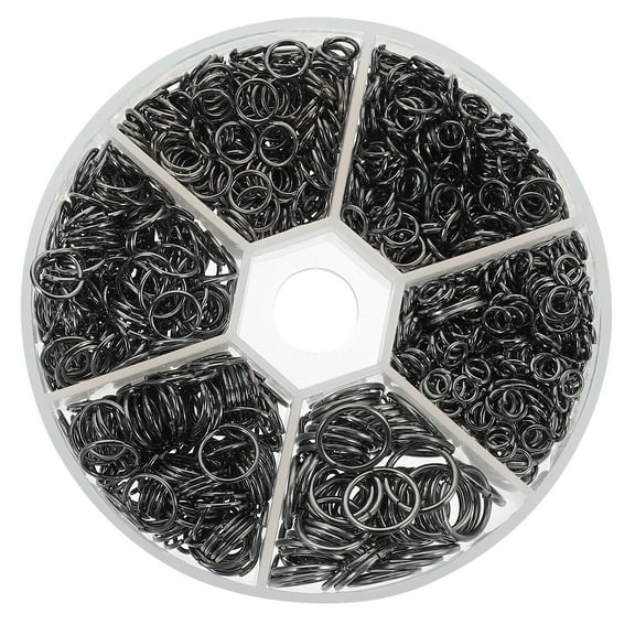 Metal Open Jump Rings Necklace DIY Split Craft for Jewelry Making Connector Accessories Iron