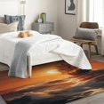 thumbnail image 4 of 4x5 Nautical Rugs for Bedroom Living Room, Sunset Area Rug for Home Decor, Soft Machine Washable Non Slip Low Pile Indoor Carpet DTSX1051, 4 of 7