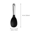 thumbnail image 4 of 1 Pce Spatule à Riz Cuillère de Service en Silicone Manche Long, 4 of 5