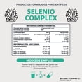 thumbnail image 3 of Selenio | Seleniometionina 240mcg Con Vitamina E, Moringa Y Raíz De Cúrcuma Capsulas (curcuminoides) | 100% Vegano Beyond Vitamins | Curcumina Sin Sabor | Vitaminas Mujer / Hombre - 180 Cápsulas, 3 of 6