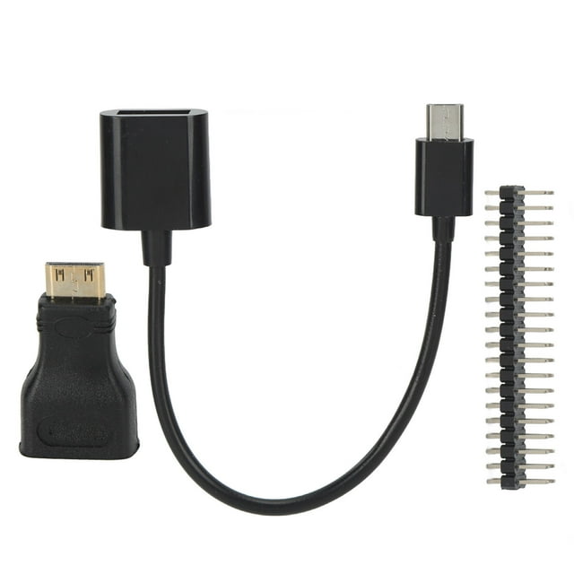 Pour Raspberry Pi Kit, Mini HD à HD pour Raspberry Pi Zero Kit pour Raspberry Pi Zero avec Kit Performance Inégalée