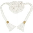 thumbnail image 1 of Lazo de boda con colgante de 190 cm (74,8 pulgadas), color beige, con nudo de amor. Cordón tradicional celta para unión de manos. Lazo de boda de algodón hecho a mano., 1 of 9