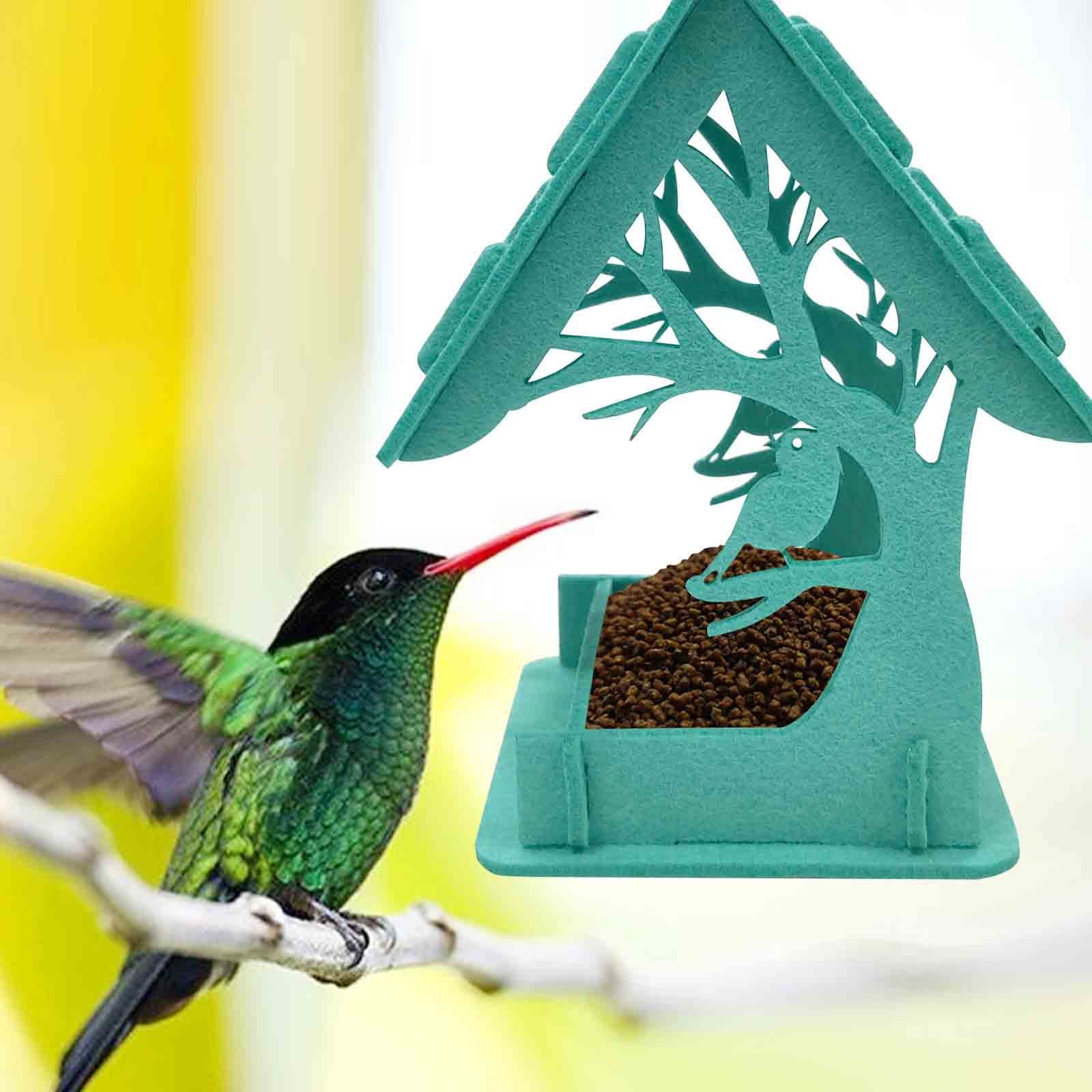 Clearance!!! Stamzod Bird Feeder House Shape Outdoor Garden Hanging