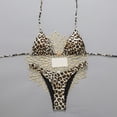 thumbnail image 2 of Glisme Yellow Bikini Sets For Women Polka Triangle Bikini Two Piece Swimsuit For High Waisted Beachwear Ladies Matching Swimsuit, 2 of 7