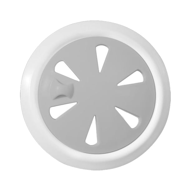 Tapón de desagüe de para fregadero doméstico, accesorios de baño reutilizables para fregadero, baño, RV, cocina, Hotel Gris Sunnimix Cubierta de drenaje de piso