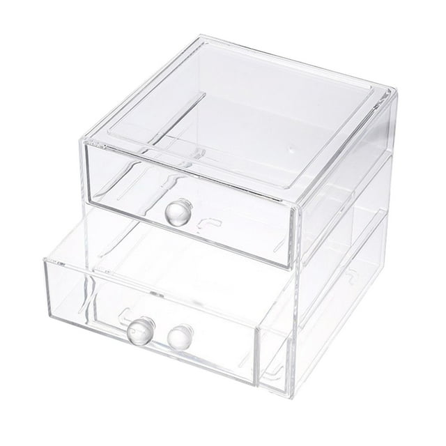 Organizador de maquillaje transparente Sunnimix Organizador de maquillaje