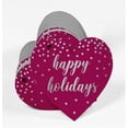 thumbnail image 3 of Inkdotpot Real Silver Foil Happy Holiday Tag Favor Hang Paper Tag 50 Pieces, 3 of 6