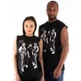thumbnail image 3 of Run DMC  Adult Gold Chains Photograph Tank Top, 3 of 3