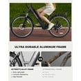 thumbnail image 5 of ACTBEST Electric Bike for Adults/Woman, Cores 27.5" Electric Bike Up to 70 Miles Long Range, with 500W Motor, 48V 12Ah Removable Battery, 7-Speed Mountain E Bike, 5 of 7