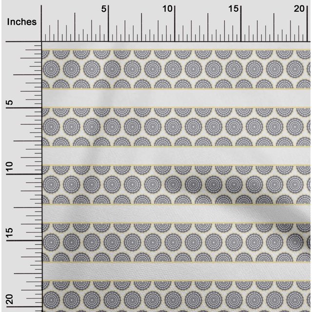 oneOone Tissu Polyester Lycra Gris, Matériau pour Robe, Tissu Imprimé au Mètre, 56 Pouces de Large