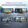 thumbnail image 3 of VONKY Portable 10.26Inch HD IPS Touchscreen Car Stereo Dual Lens Dash Cam DVR Support Wireless Android Auto & with TF CardAndroid Auto Wireless Monitor Convenient 64GB, 3 of 6