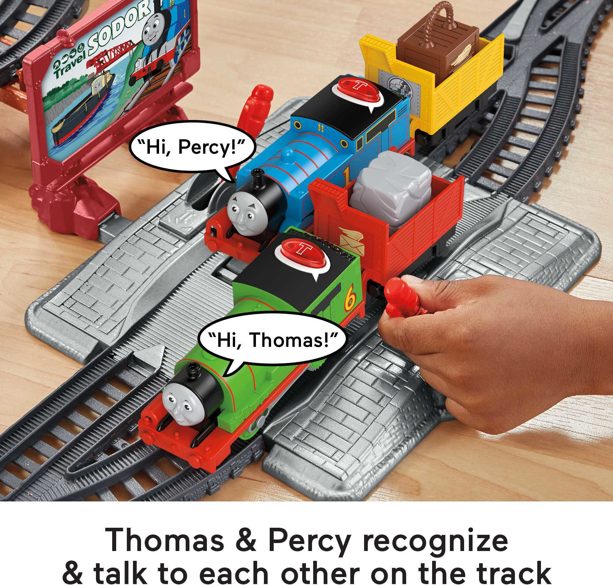 Thomas & Friends Talking & Percy Train Set, 42 Pieces - image 4 of 7