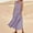 Purple, variant on ZKCCNUK Women's Summer Fashion Casual Solid Color Sleeveless Cotton Linen Long Dress Wedding Guest Dresses for Beach Party
