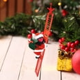 thumbnail image 3 of Escalera eléctrica de escalada de Papá Noel de peluche, regalo navideño para subir y bajar al aire libre Fibra, 3 of 8