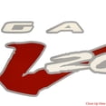 thumbnail image 3 of Targa Boat Decal Sticker 184430 | V20 Red White Metallic Silver, 3 of 4