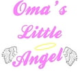 thumbnail image 2 of CafePress - Oma's Little Angel Infant Bodysuit - Baby Light Bodysuit, Size Newborn - 24 Months, 2 of 4