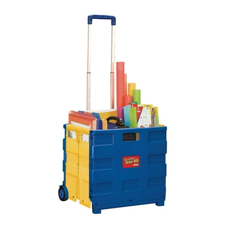 UPC: 0086002010995 | Educational Insights Teacher Tote-All  Rolling Crate for Teachers  Holds Up to 75 Pounds