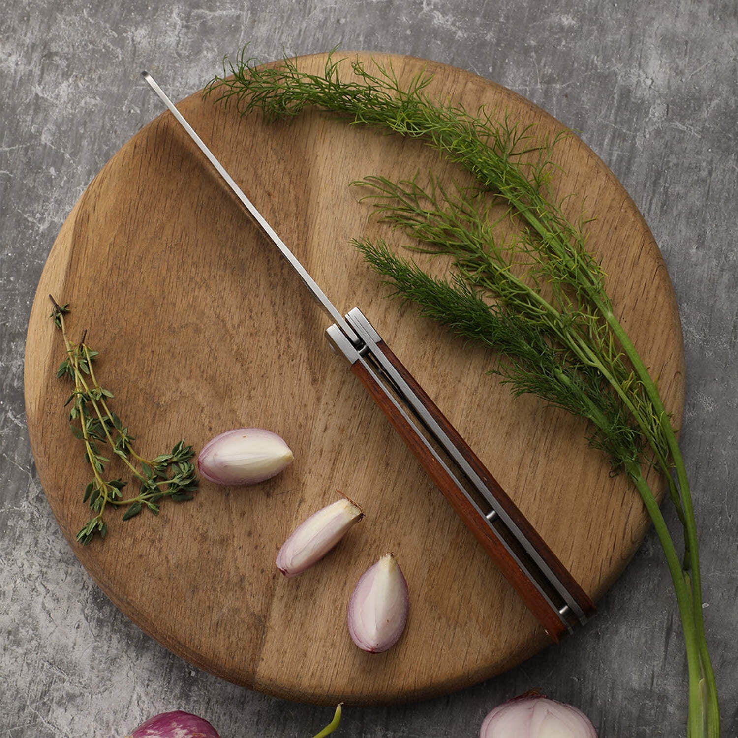 Lifespace 440A Stainless Steel Folding Japanese Chef Knife - Fantastic outdoor knife