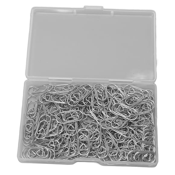 Clips de Planificateur Mignons, Antidérapants 150 Pcs Clips à Papier Cool pour Bureau Or, Or Rose, Argent