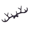thumbnail image 6 of Wall-mounted Cast Iron Hanger Decorative Deer Antler Hook Rack Vintage Wall Hooks for Coats Hats Keys Towels, 6 of 8