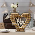 thumbnail image 2 of Decoración para el hogar Easy Assembly Chocolates Estantes de Madera MR Sr. Center Pieza central Regalos Sin Inglés Regalos Fine CraftManship Artwork Weddings Bares JM01325 Jumpingount HA011708-04, 2 of 7