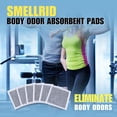 thumbnail image 2 of Activated Charcoal Odor Absorbent Pads – 12 Unscented Adhesive (4"x4") for Body Odor, Shoes, Underwear & On-the-Go Eliminator, 2 of 4