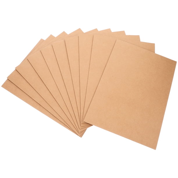 BESTYASH 10Ud Papel Para Archivos Profesional Y Resistente Color Marrón